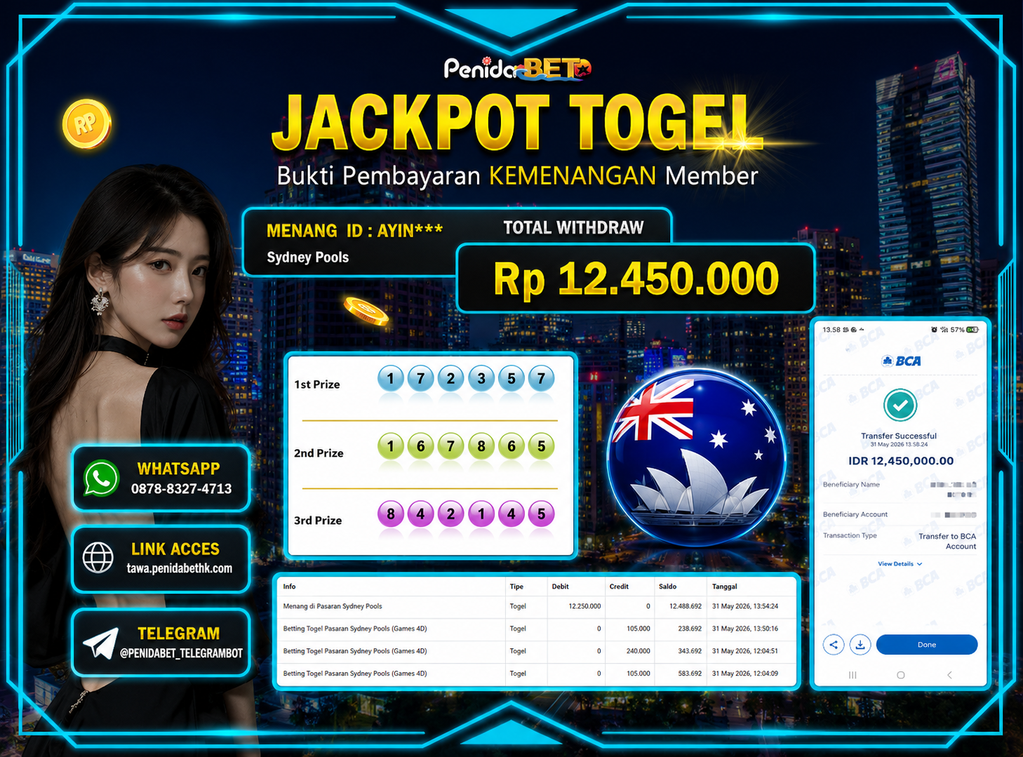 Penidabet : Situs Togel Dan Toto Slot Terpercaya Di Indonesia