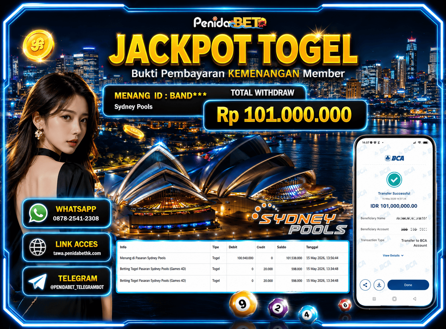 Penidabet : Situs Togel Dan Toto Slot Terpercaya Di Indonesia