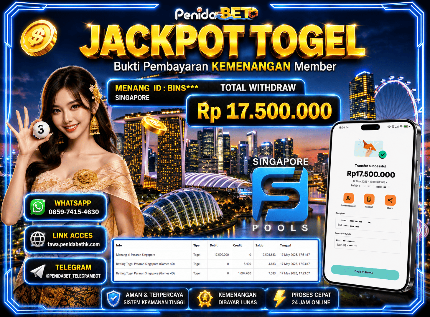 Penidabet : Situs Togel Dan Toto Slot Terpercaya Di Indonesia