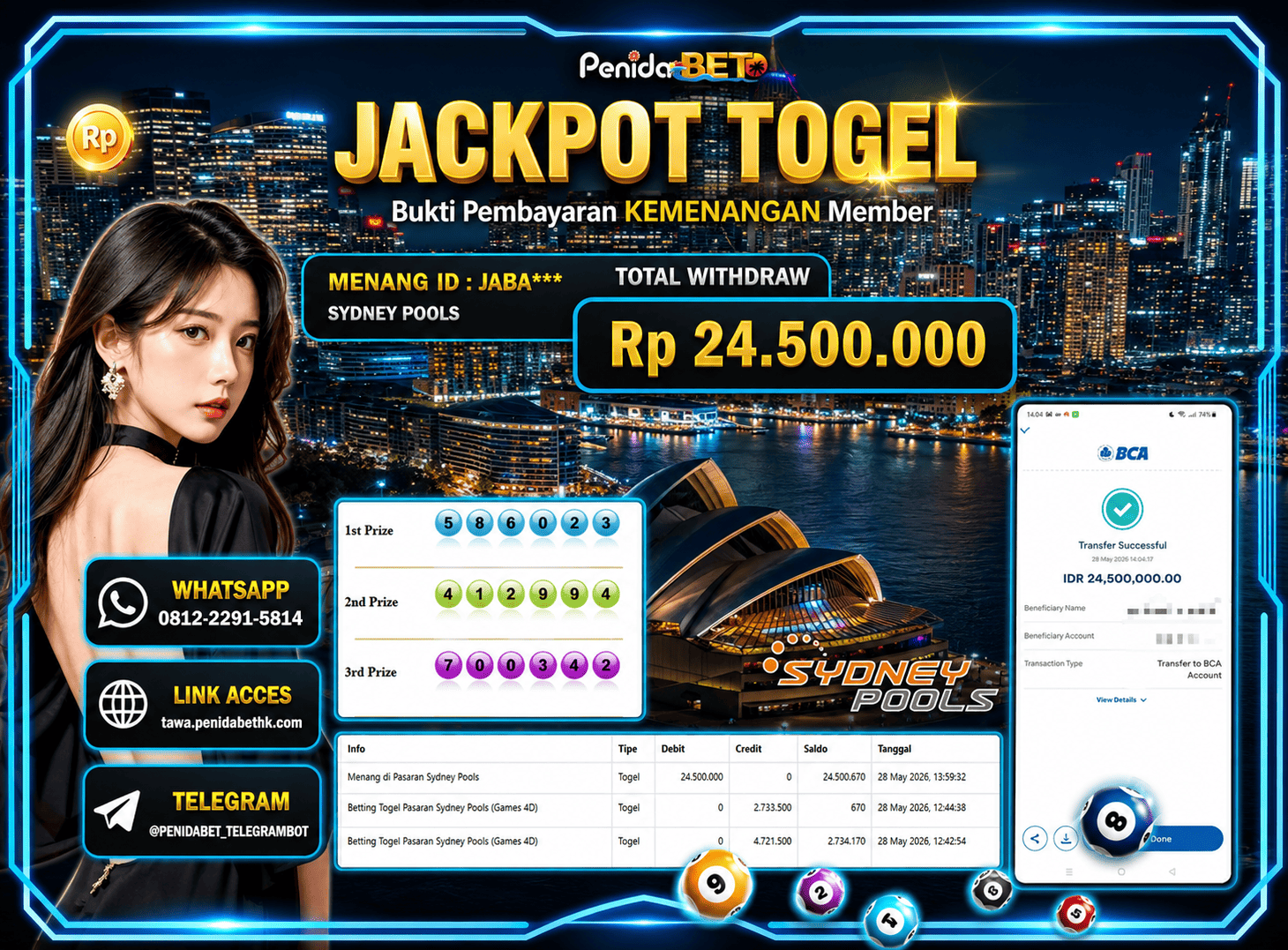 Penidabet : Situs Togel Dan Toto Slot Terpercaya Di Indonesia