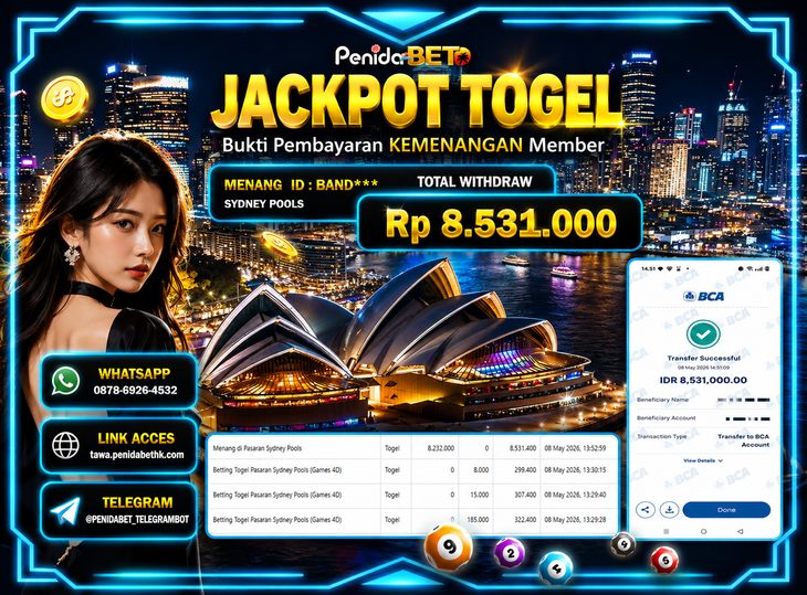 Penidabet : Situs Togel Dan Toto Slot Terpercaya Di Indonesia