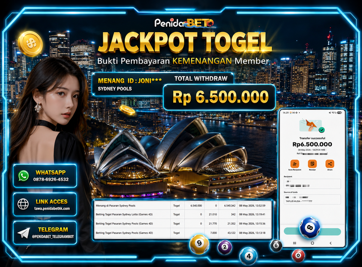 Penidabet : Situs Togel Dan Toto Slot Terpercaya Di Indonesia