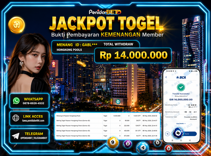Penidabet : Situs Togel Dan Toto Slot Terpercaya Di Indonesia