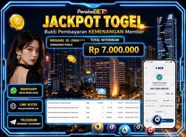 Penidabet : Situs Togel Dan Toto Slot Terpercaya Di Indonesia