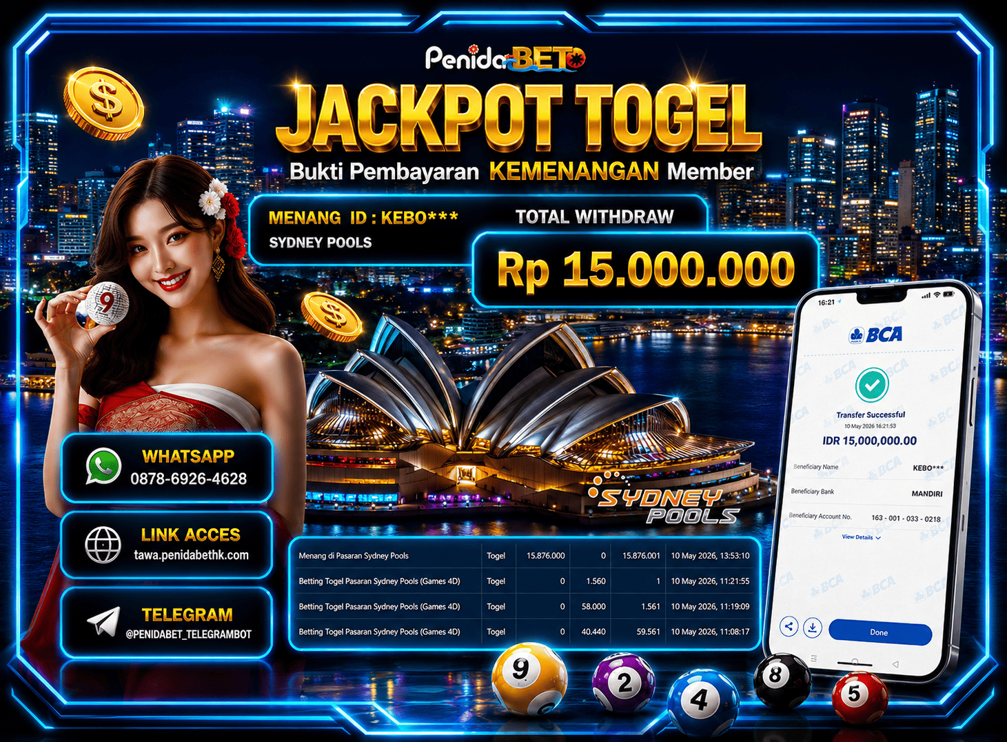 Penidabet : Situs Togel Dan Toto Slot Terpercaya Di Indonesia