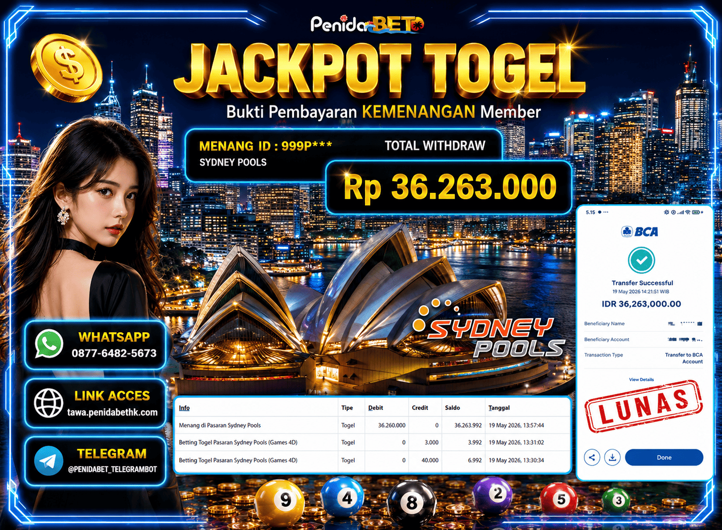 Penidabet : Situs Togel Dan Toto Slot Terpercaya Di Indonesia