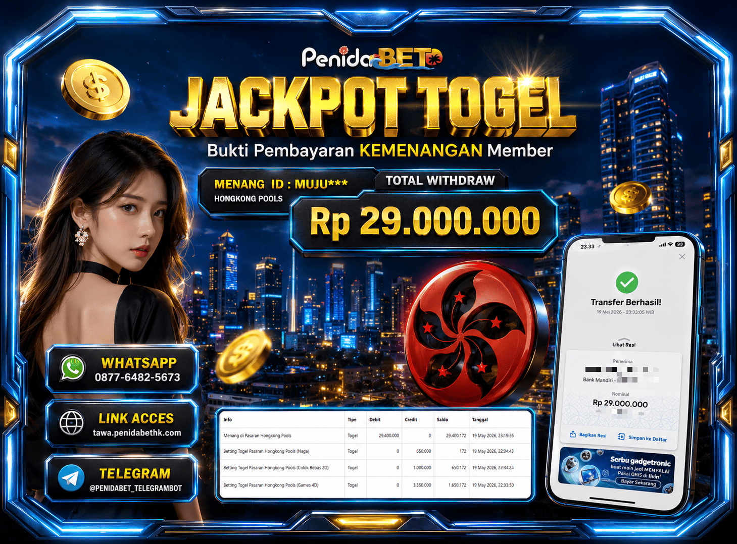 Penidabet : Situs Togel Dan Toto Slot Terpercaya Di Indonesia
