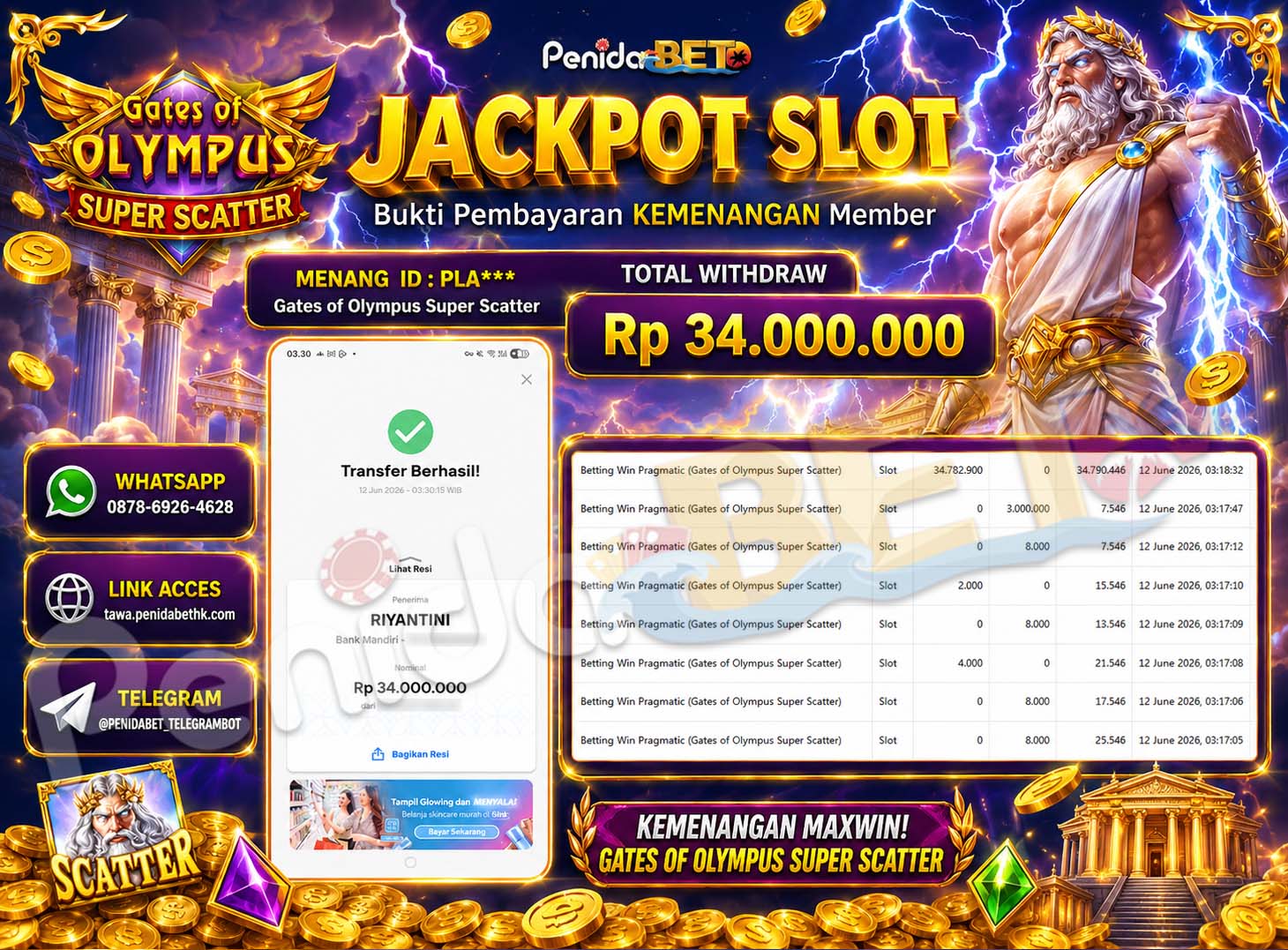 Penidabet : Situs Togel Dan Toto Slot Terpercaya Di Indonesia