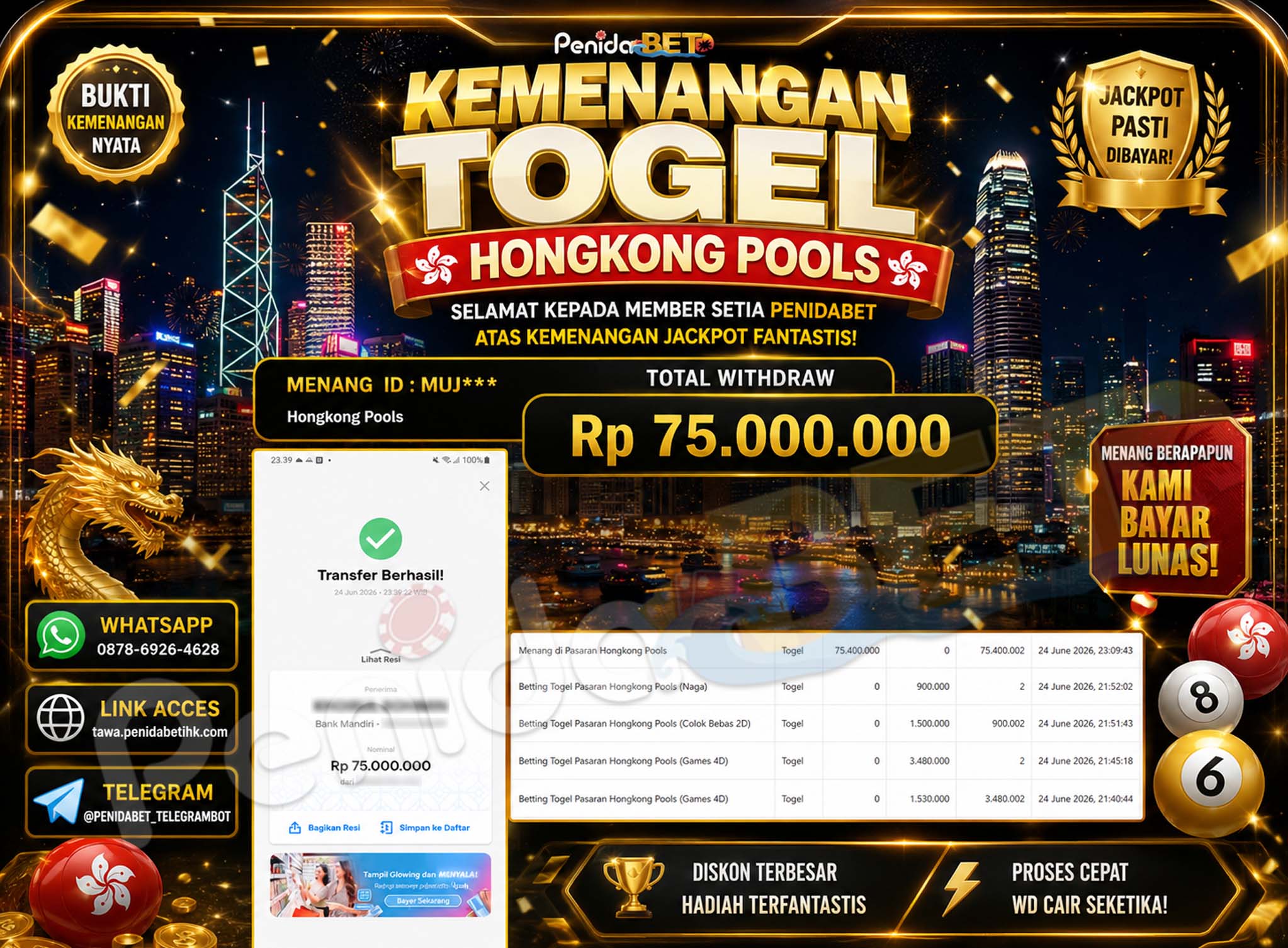 Penidabet : Situs Togel Dan Toto Slot Terpercaya Di Indonesia