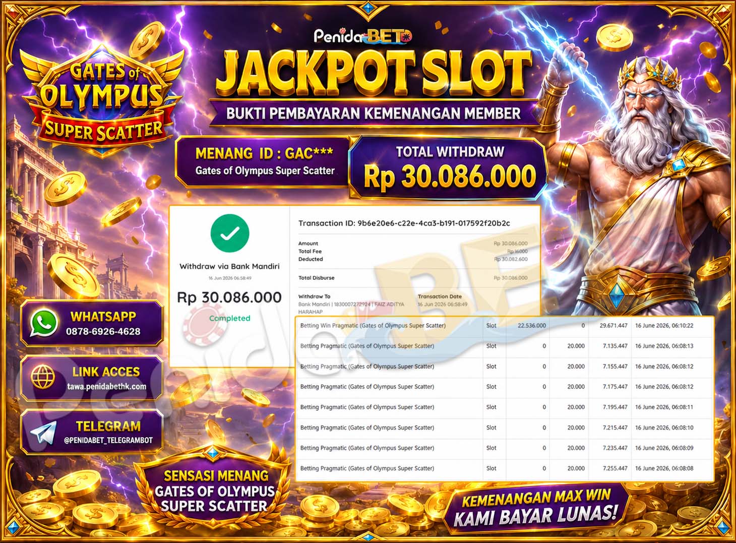 Penidabet : Situs Togel Dan Toto Slot Terpercaya Di Indonesia