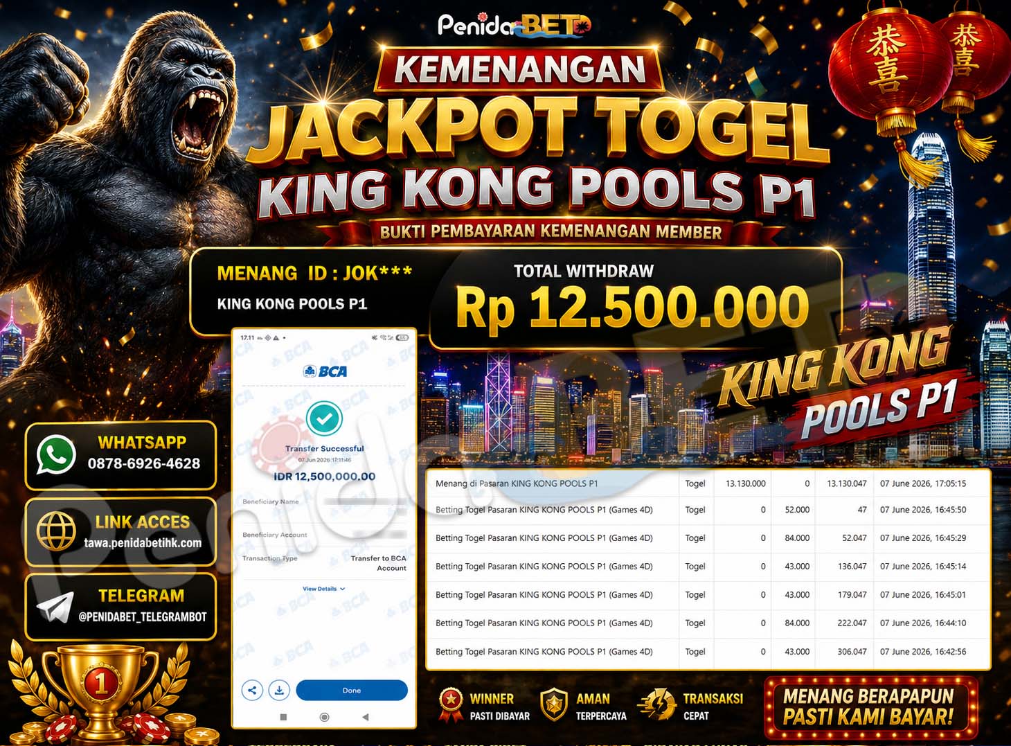 Penidabet : Situs Togel Dan Toto Slot Terpercaya Di Indonesia