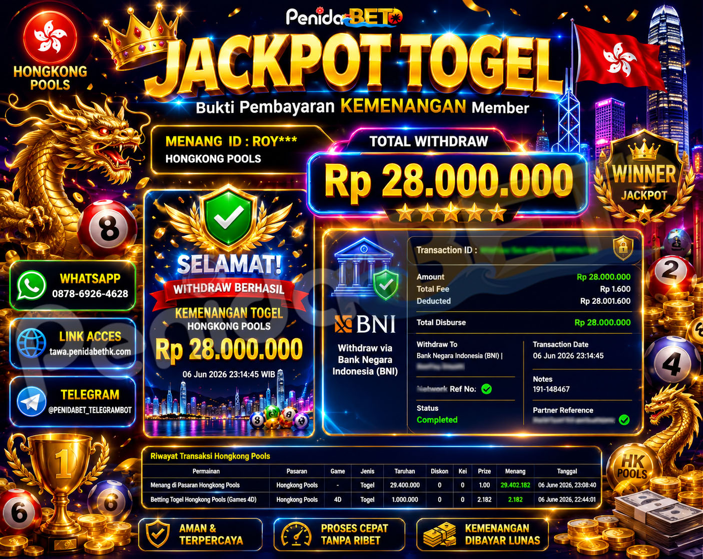 Penidabet : Situs Togel Dan Toto Slot Terpercaya Di Indonesia
