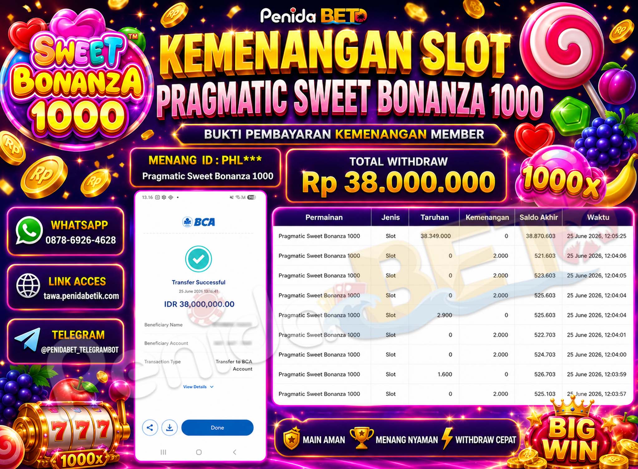 Penidabet : Situs Togel Dan Toto Slot Terpercaya Di Indonesia