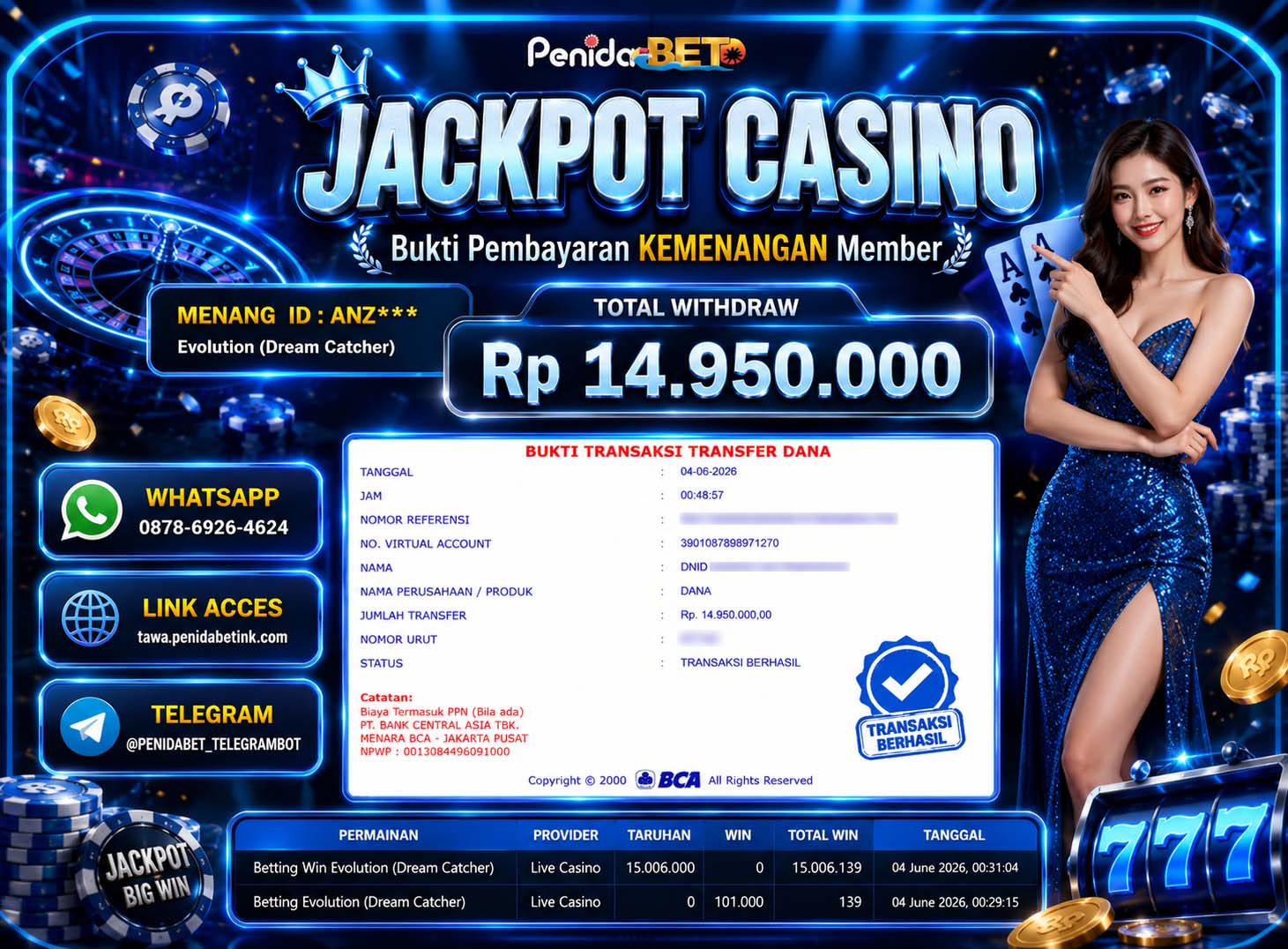Penidabet : Situs Togel Dan Toto Slot Terpercaya Di Indonesia