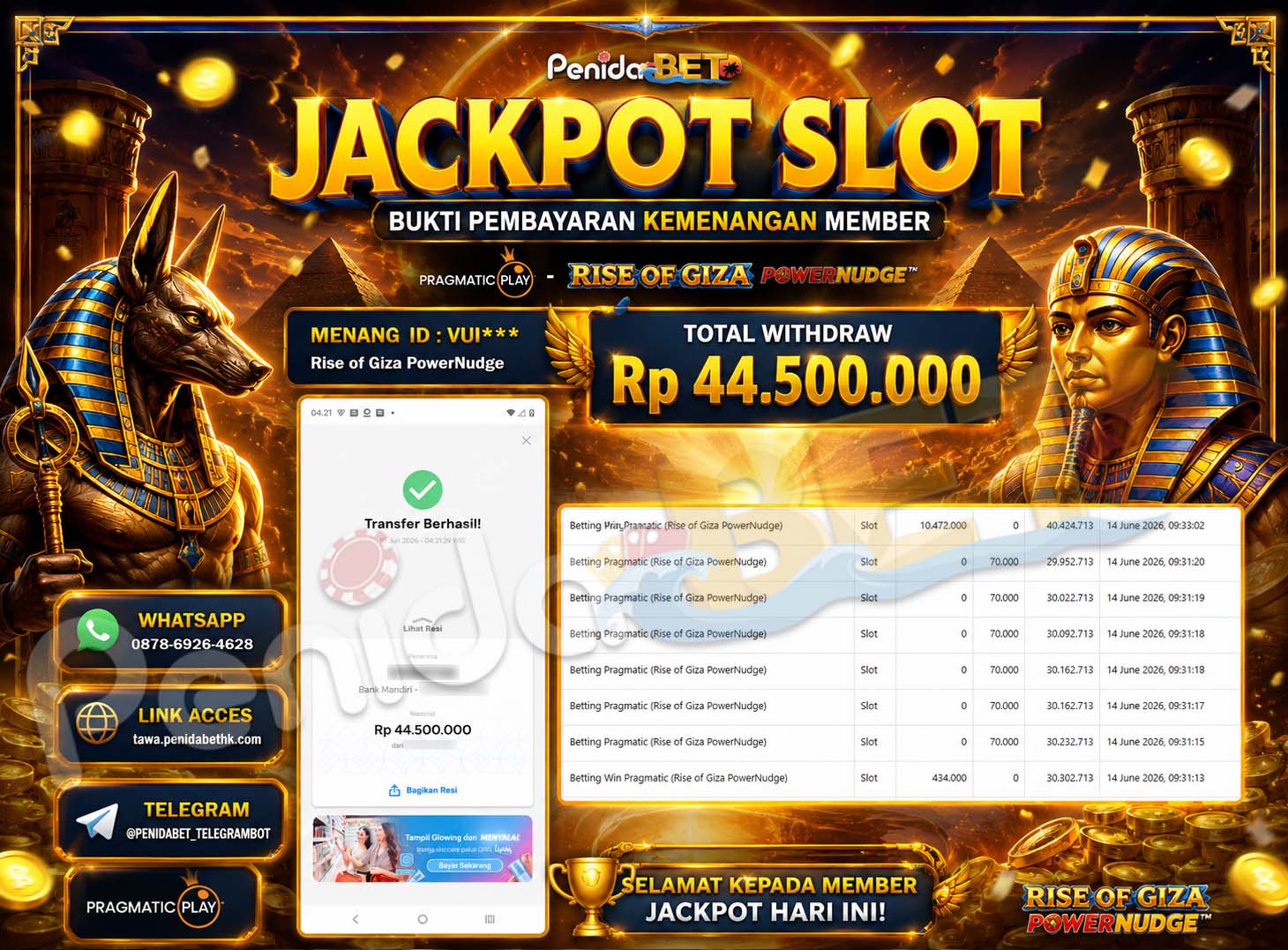 Penidabet : Situs Togel Dan Toto Slot Terpercaya Di Indonesia