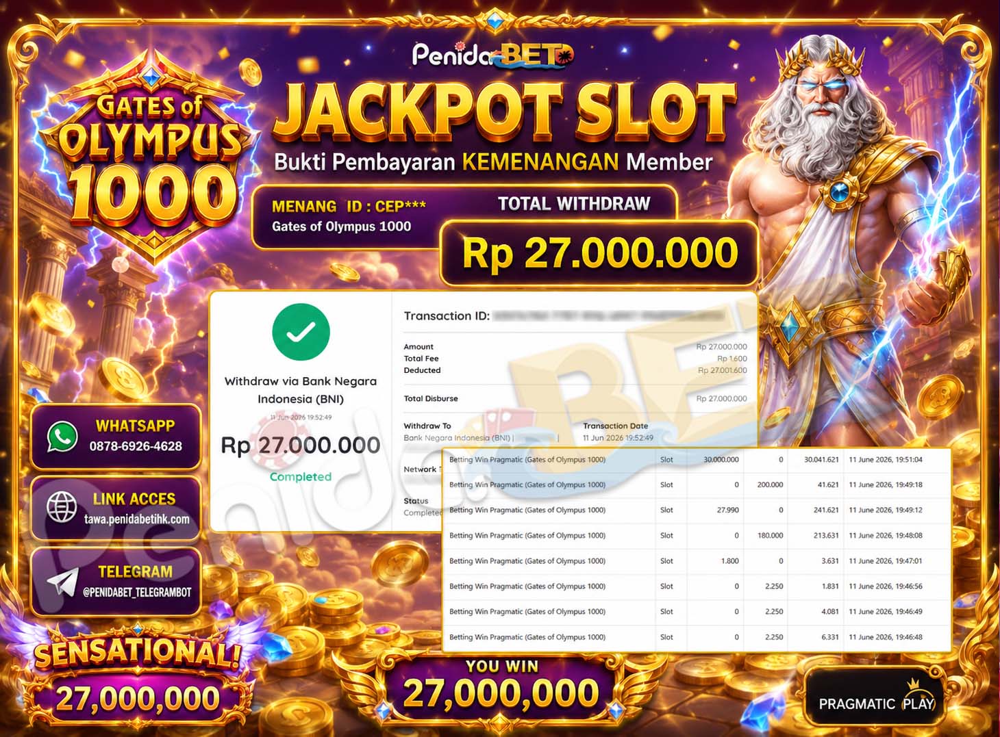 Penidabet : Situs Togel Dan Toto Slot Terpercaya Di Indonesia