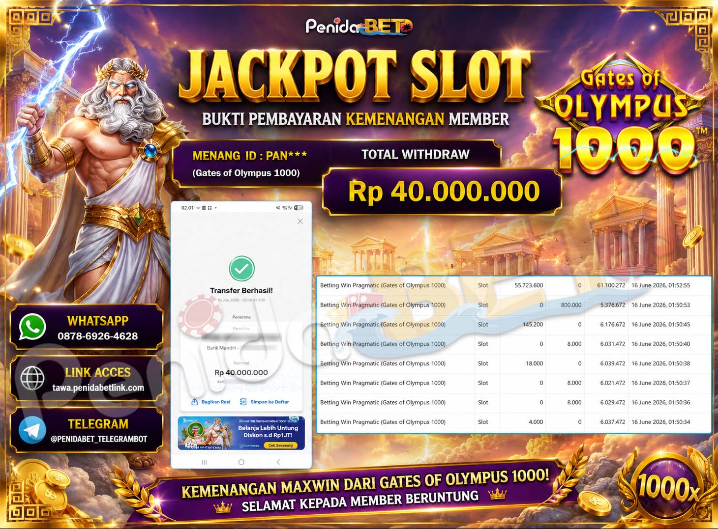 Penidabet : Situs Togel Dan Toto Slot Terpercaya Di Indonesia