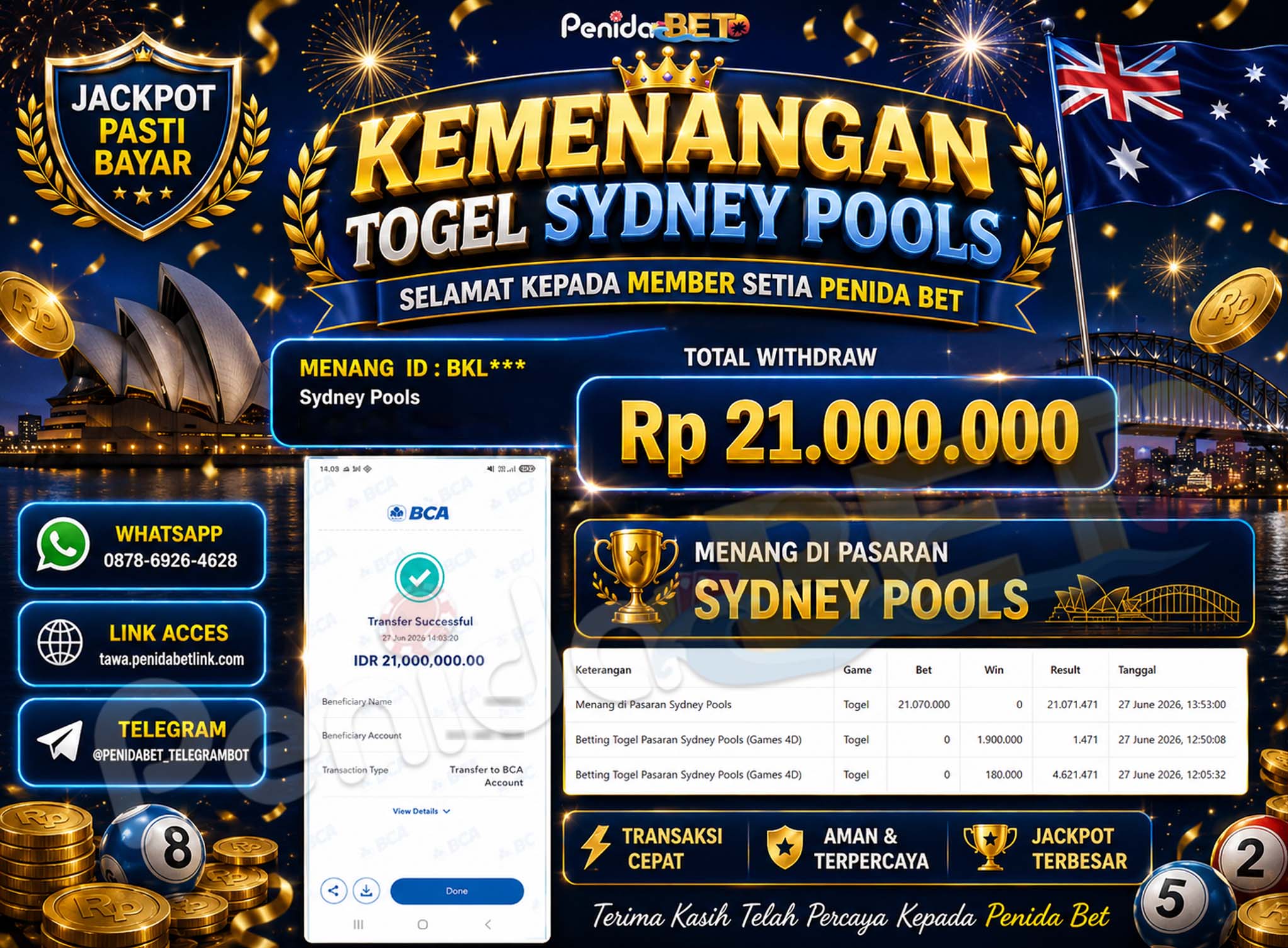 Penidabet : Situs Togel Dan Toto Slot Terpercaya Di Indonesia