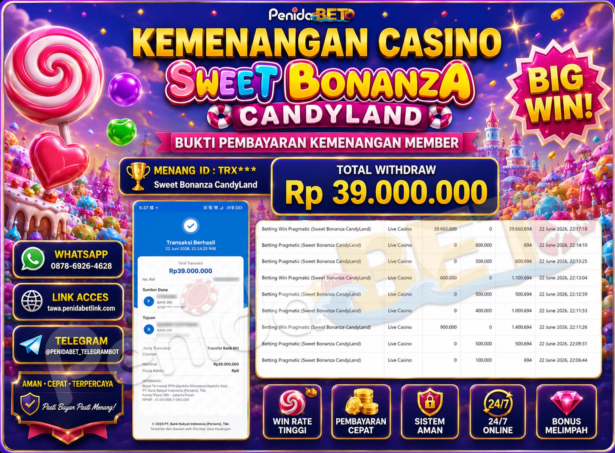 Penidabet : Situs Togel Dan Toto Slot Terpercaya Di Indonesia