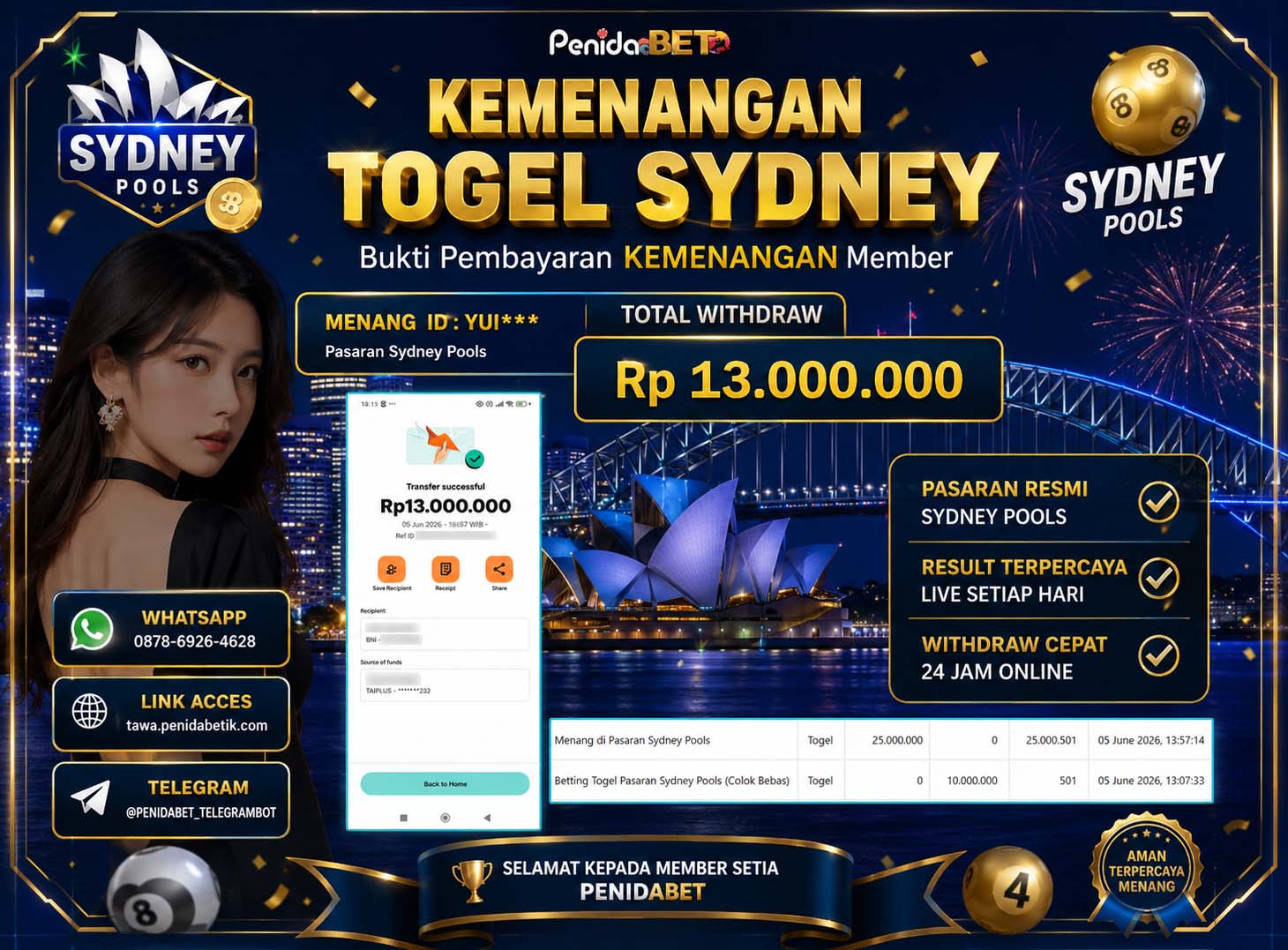 Penidabet : Situs Togel Dan Toto Slot Terpercaya Di Indonesia