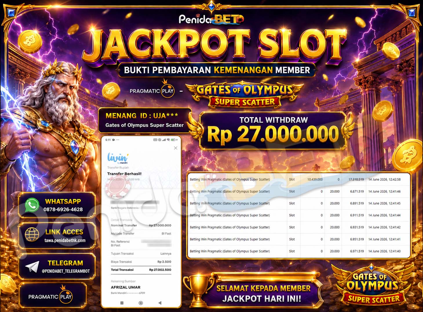 Penidabet : Situs Togel Dan Toto Slot Terpercaya Di Indonesia