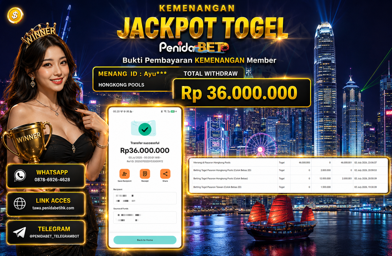 Penidabet : Situs Togel Dan Toto Slot Terpercaya Di Indonesia