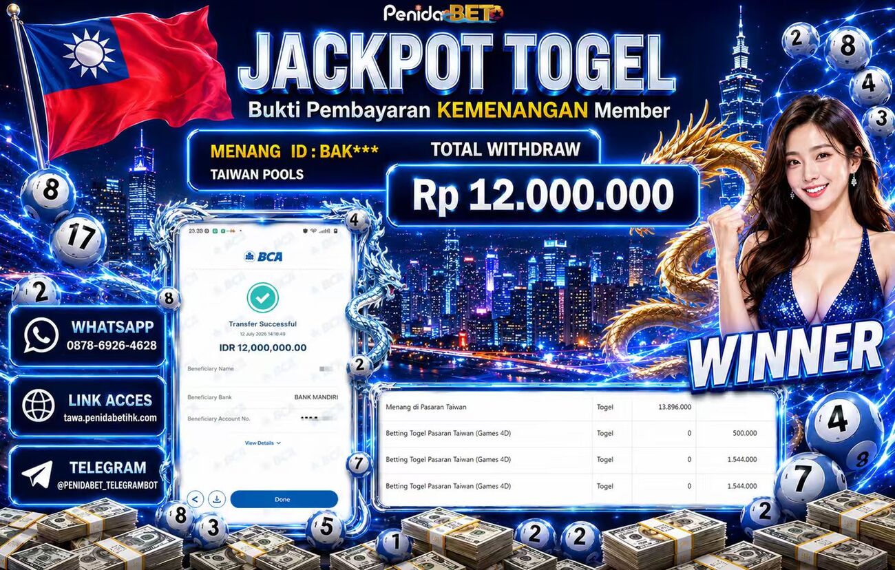 Penidabet : Situs Togel Dan Toto Slot Terpercaya Di Indonesia