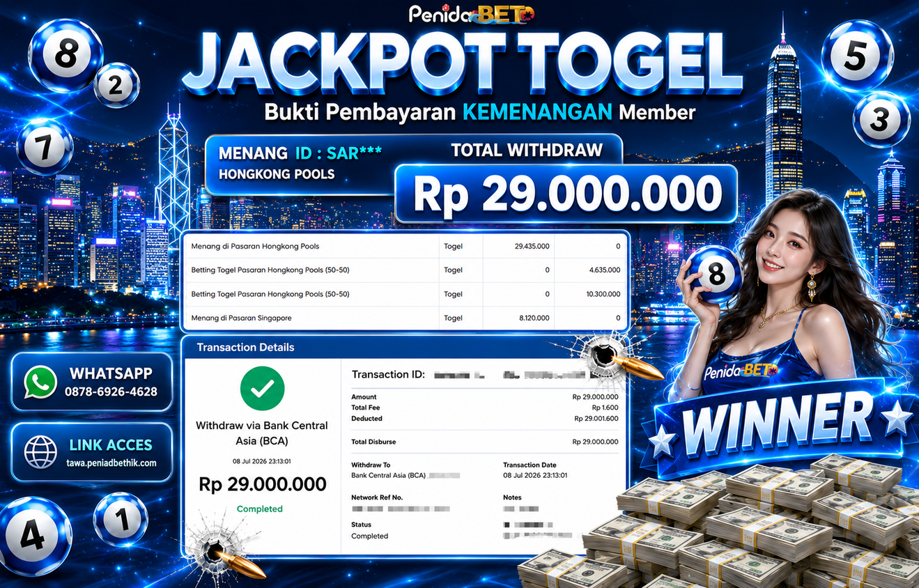 Penidabet : Situs Togel Dan Toto Slot Terpercaya Di Indonesia