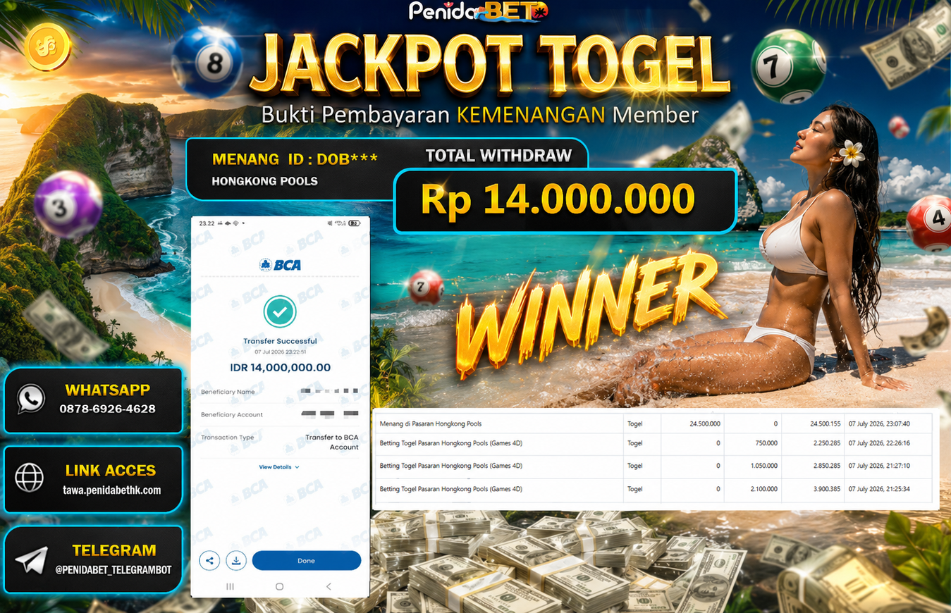 Penidabet : Situs Togel Dan Toto Slot Terpercaya Di Indonesia