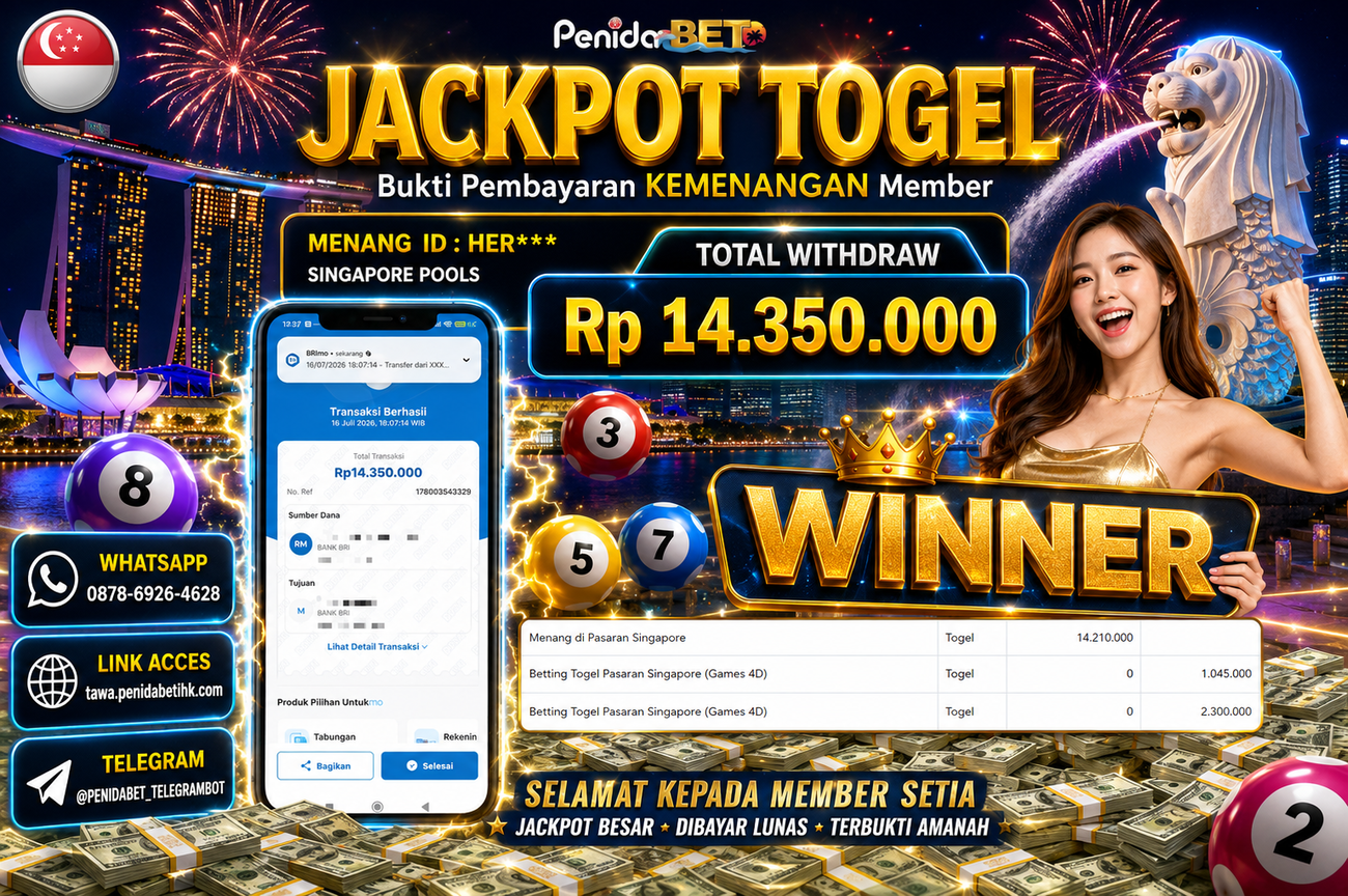 Penidabet : Situs Togel Dan Toto Slot Terpercaya Di Indonesia