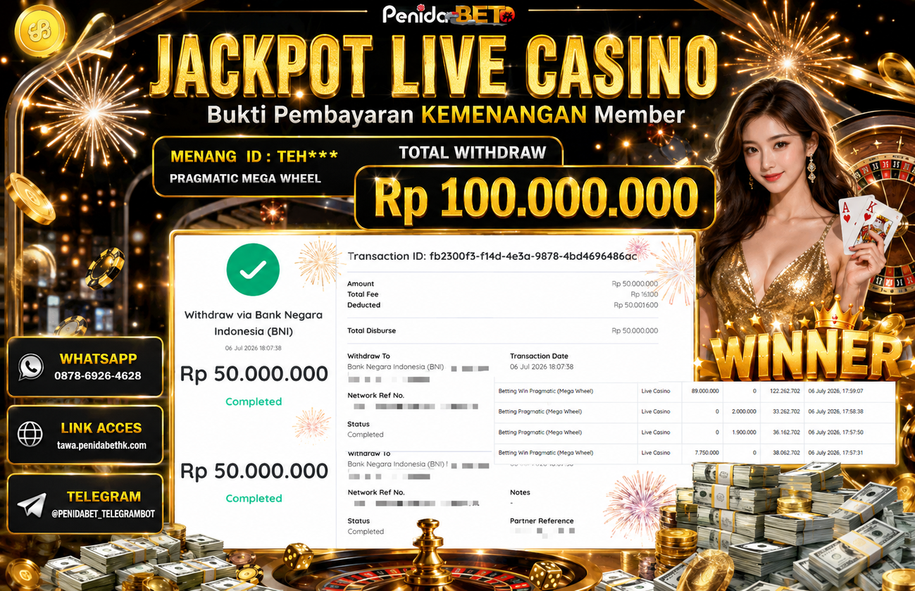 Penidabet : Situs Togel Dan Toto Slot Terpercaya Di Indonesia