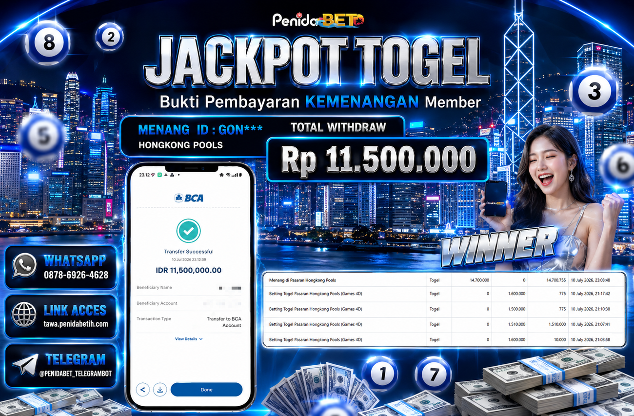 Penidabet : Situs Togel Dan Toto Slot Terpercaya Di Indonesia