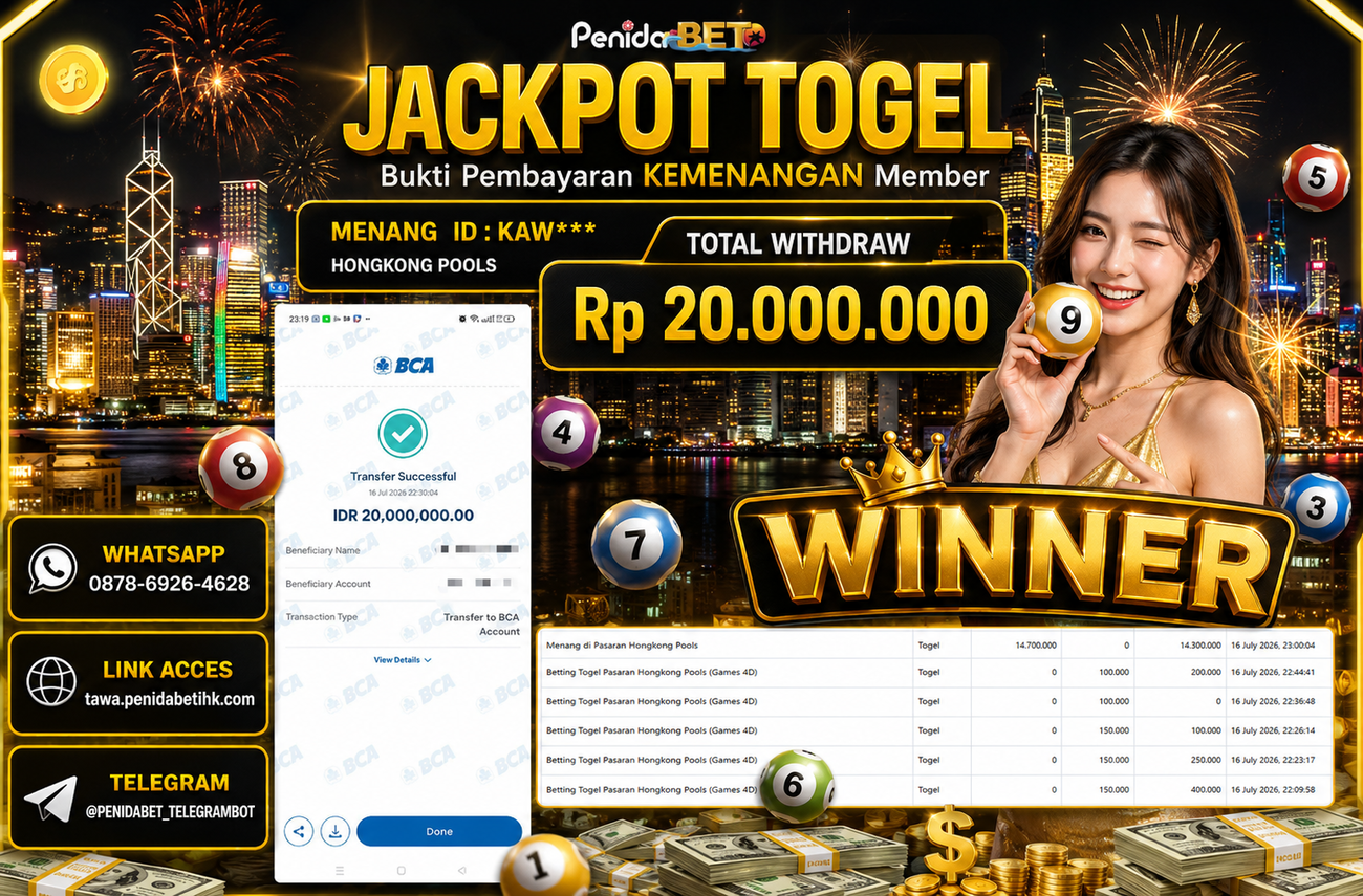 Penidabet : Situs Togel Dan Toto Slot Terpercaya Di Indonesia
