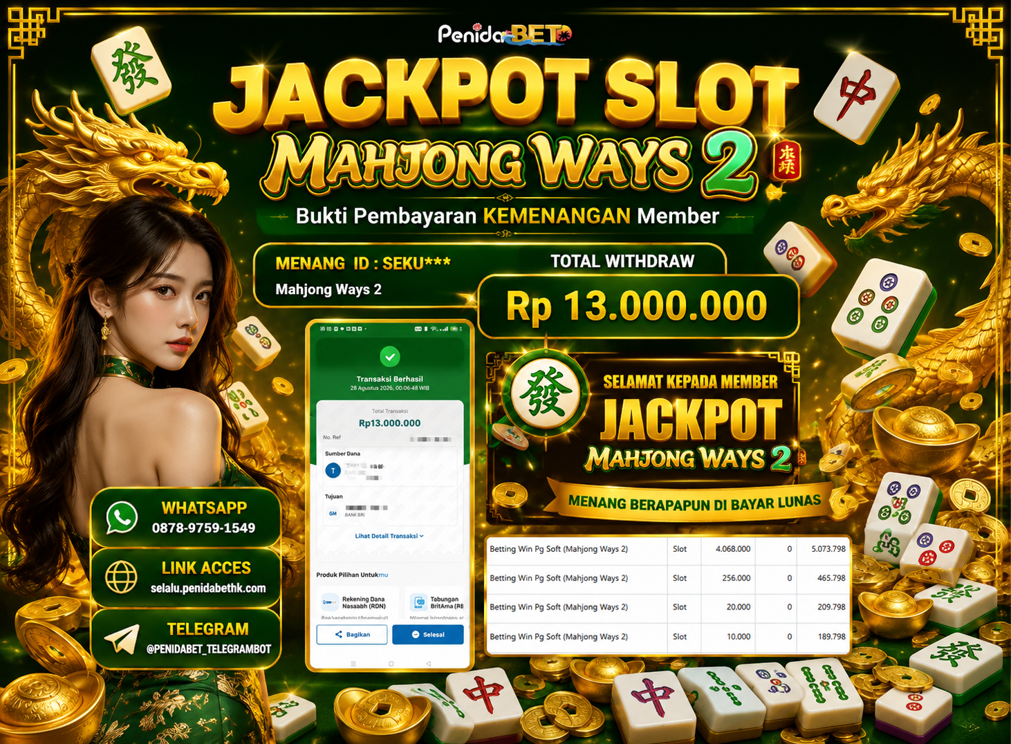 Penidabet : Situs Togel Dan Toto Slot Terpercaya Di Indonesia