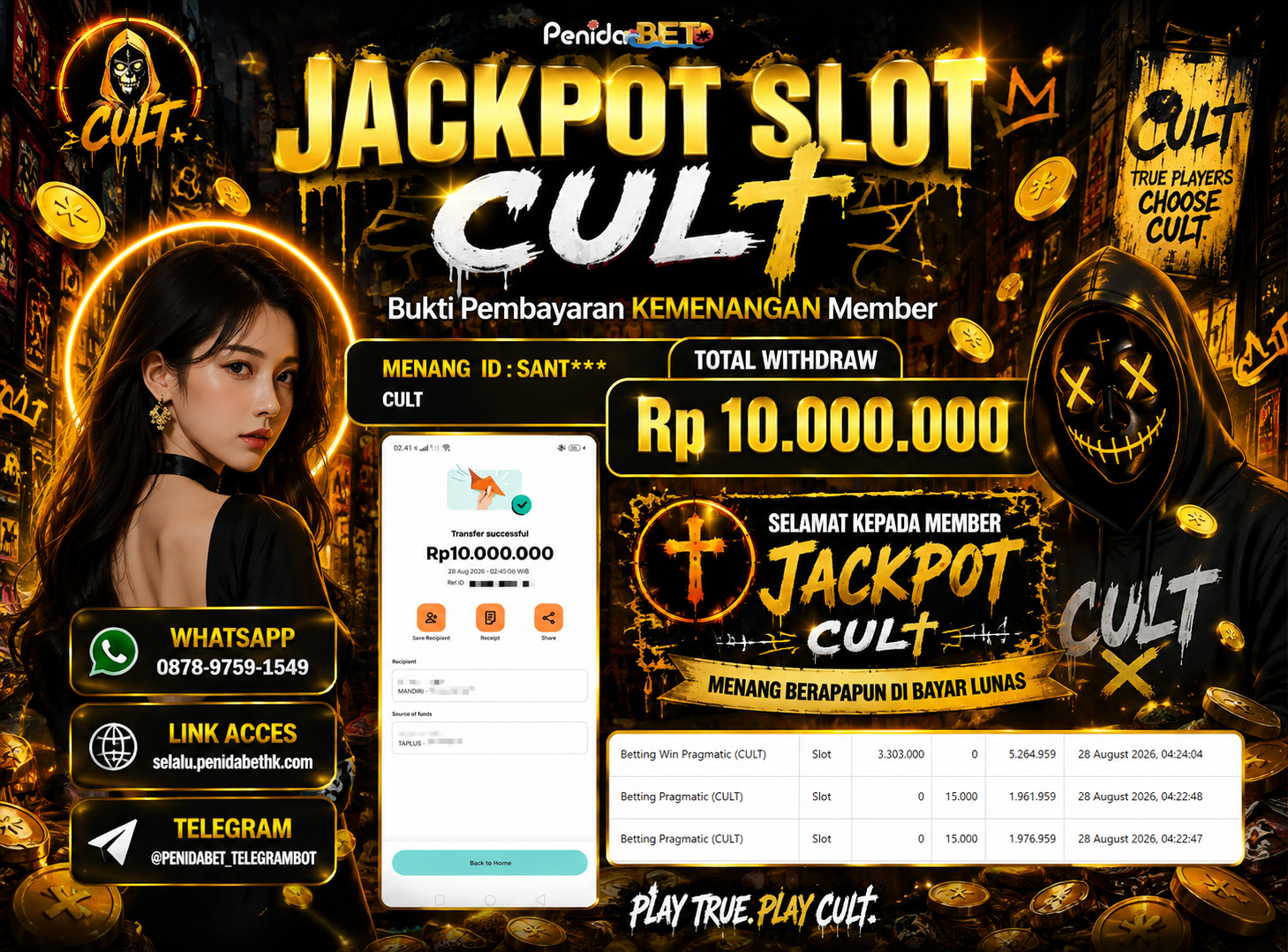 Penidabet : Situs Togel Dan Toto Slot Terpercaya Di Indonesia