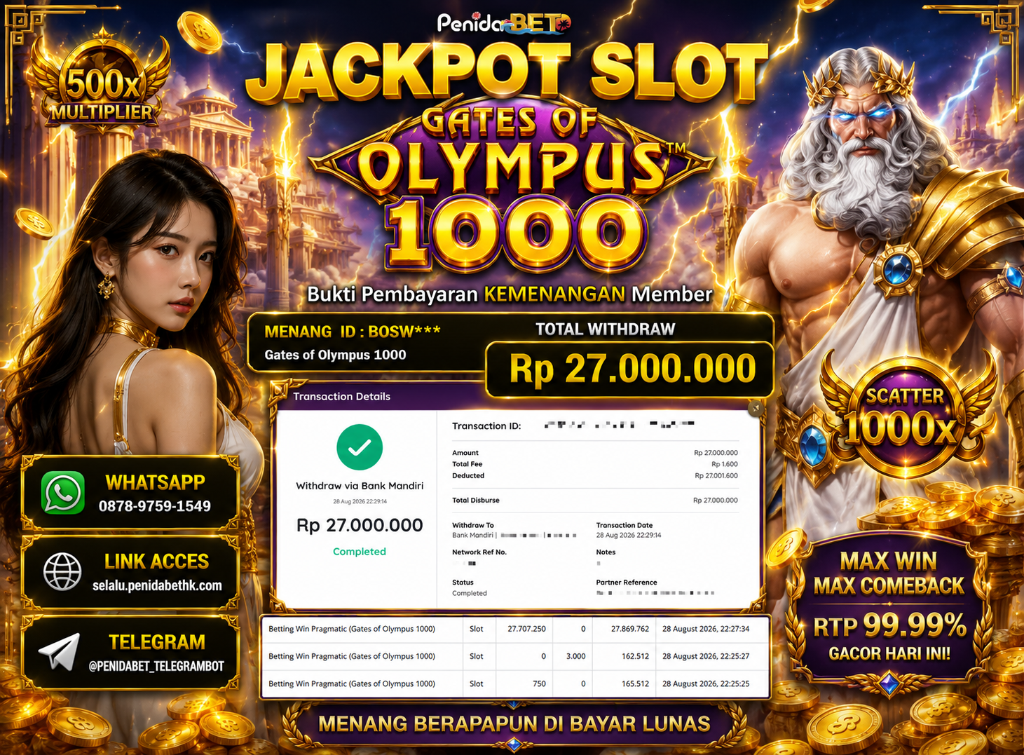Penidabet : Situs Togel Dan Toto Slot Terpercaya Di Indonesia