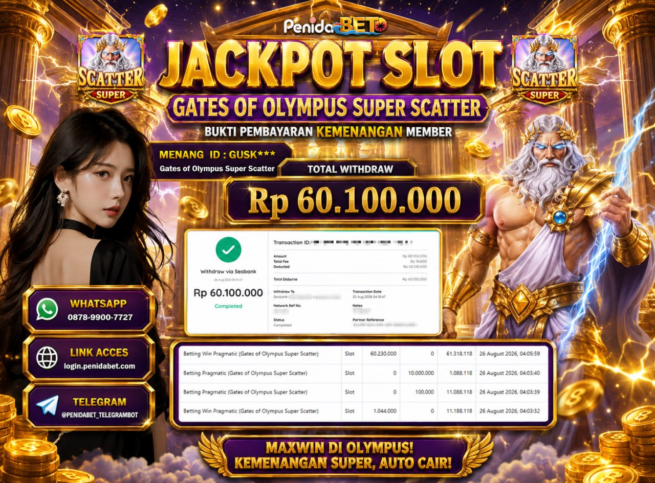 Penidabet : Situs Togel Dan Toto Slot Terpercaya Di Indonesia